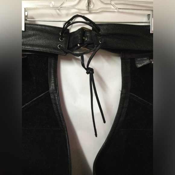 Harley-Davidson Leather Riding Chaps. Large - Picture 4 of 15